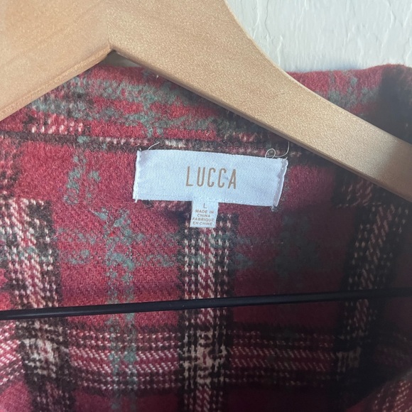 Lucca Women’s  Shacket Size L Oversized Warm - Picture 3 of 5